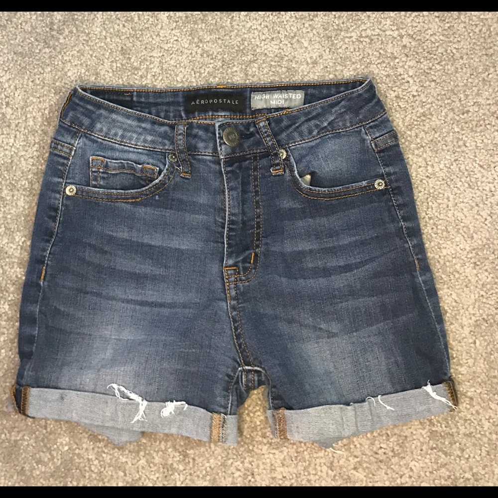 areopostale jean shorts